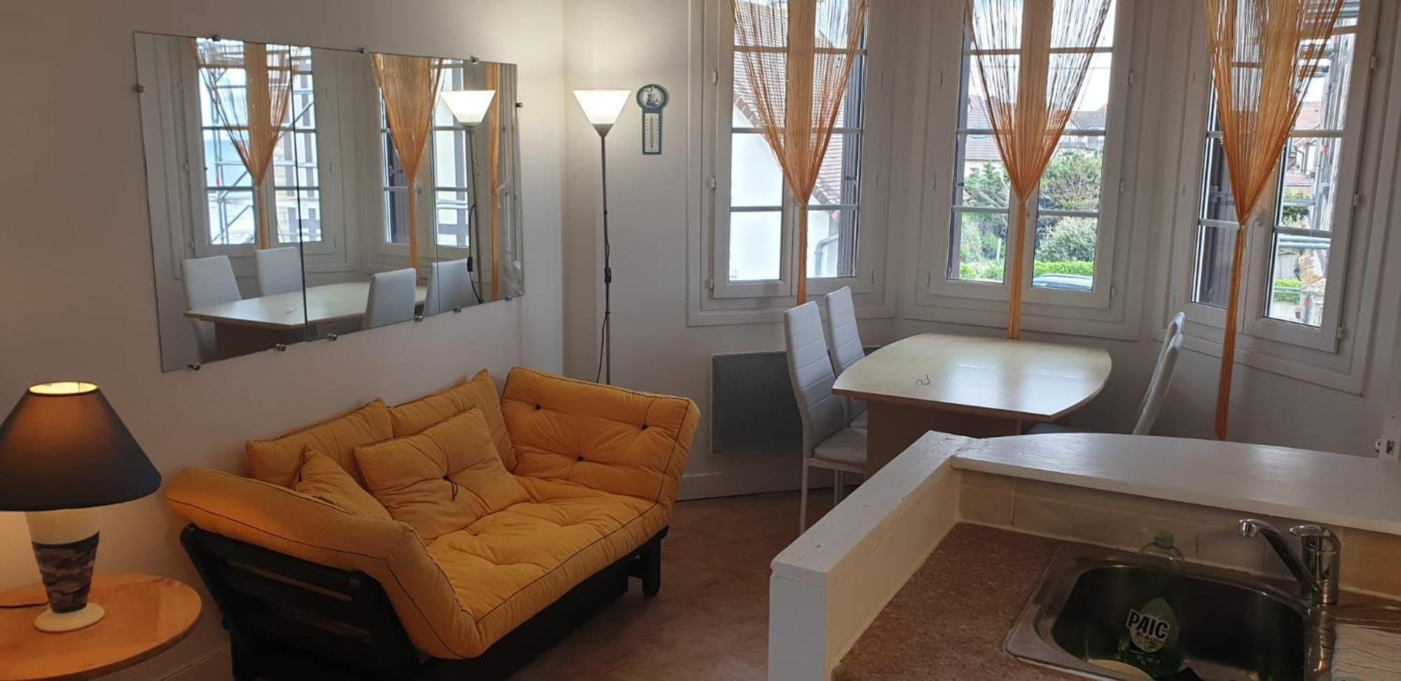 Appartement Front De Mer Vue Mer 3 Personnes + 1 Bebe Hermanville-sur-Mer Dış mekan fotoğraf