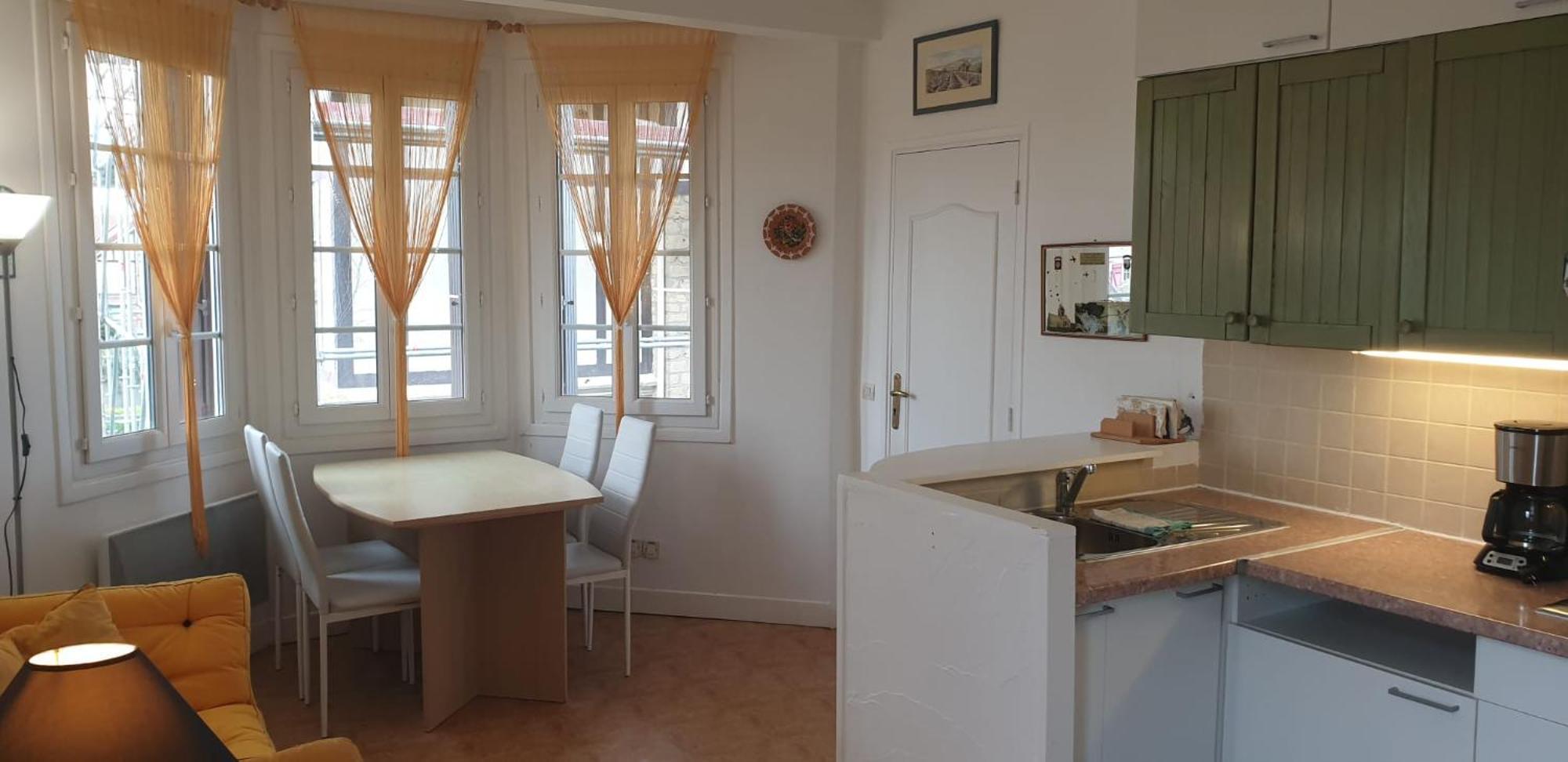 Appartement Front De Mer Vue Mer 3 Personnes + 1 Bebe Hermanville-sur-Mer Dış mekan fotoğraf